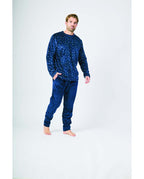 Pijama Coralina Hombre Marino Geométrico
