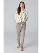 Pijama de Mujer Terciopelo Ositos (imagen 4)