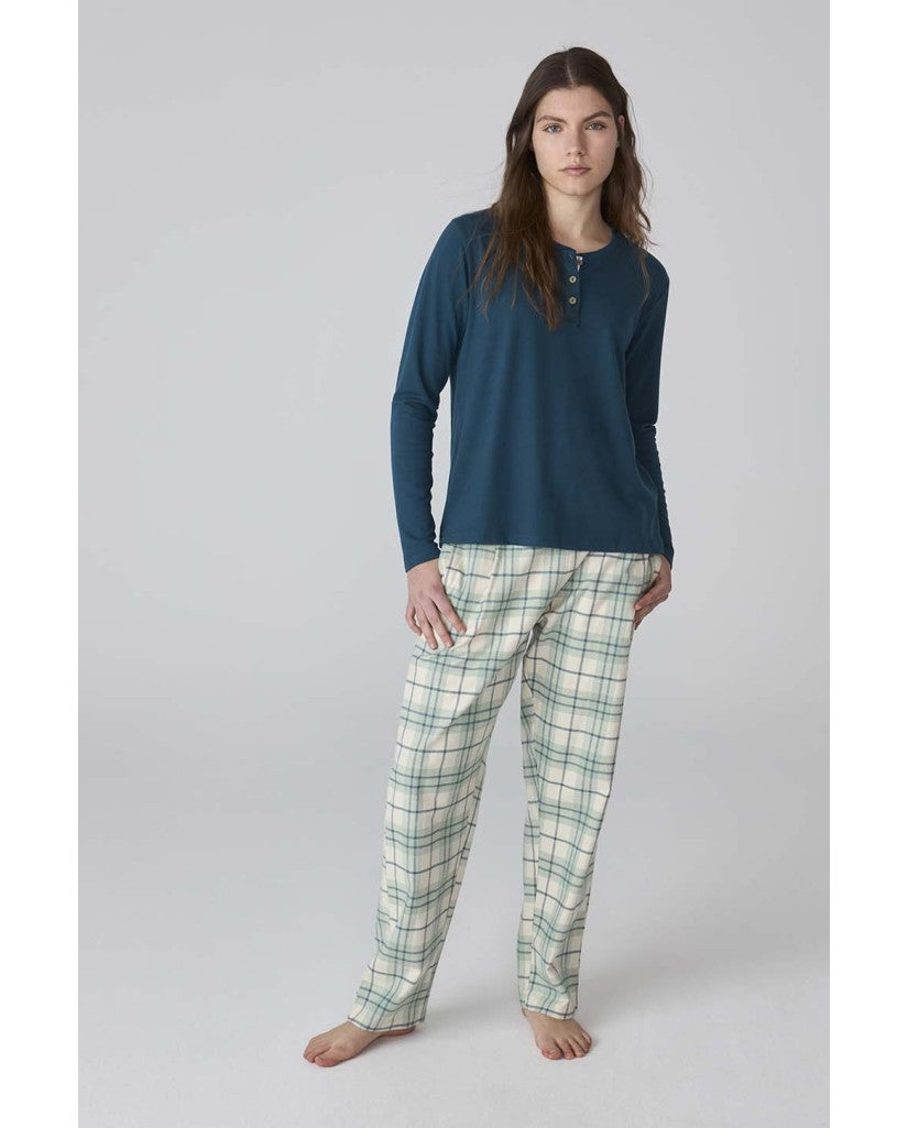 Pijama de Mujer Pantalón Cuadros