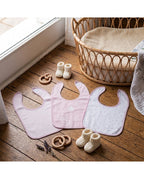 Pack 3 Baberos Rosas Baby Star (imagen 2)